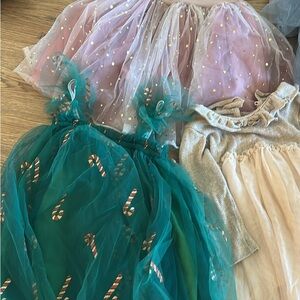 2T tulle dress bundle